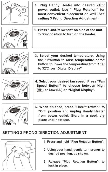 Kigzo - Portable Handy Heater